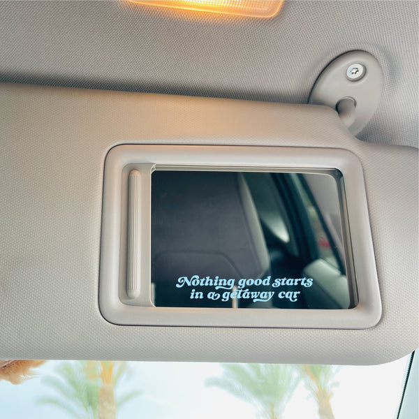 Getaway Car Mirror/Window Cling