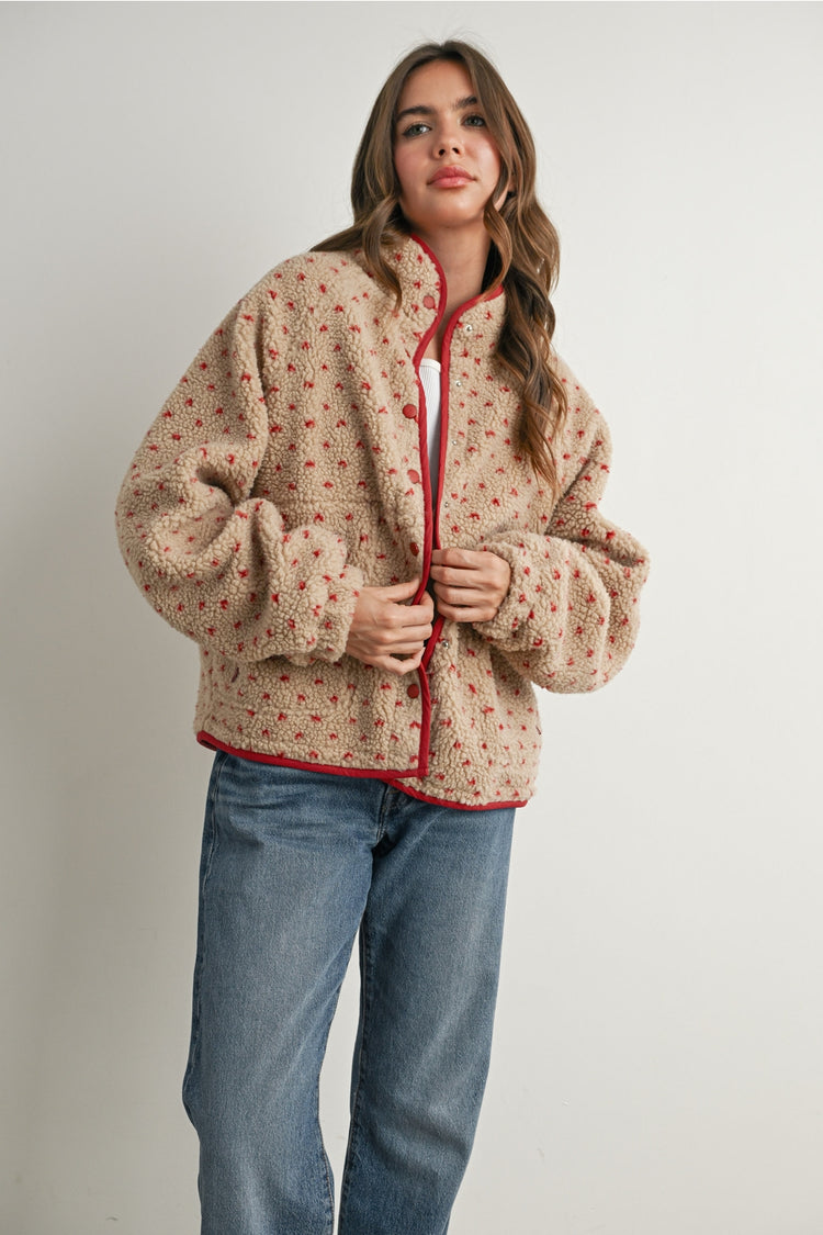 Fleece Puffer Jacket