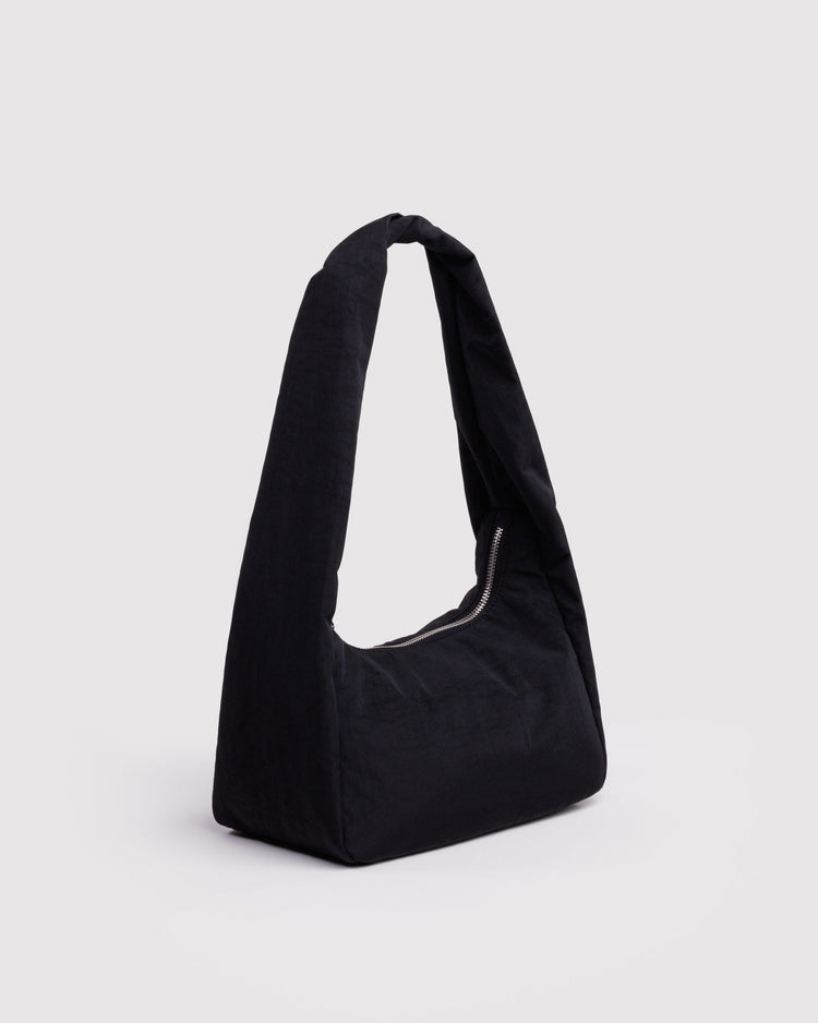 Baggu Small Nylon Meringue Bag in Black