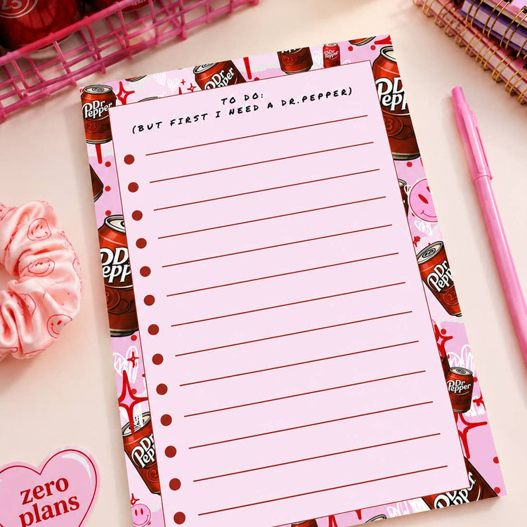 Dr. Pepper To-Do Notepad