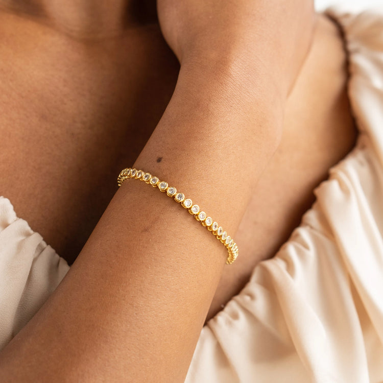 Diamond Tennis Bracelet (Links)