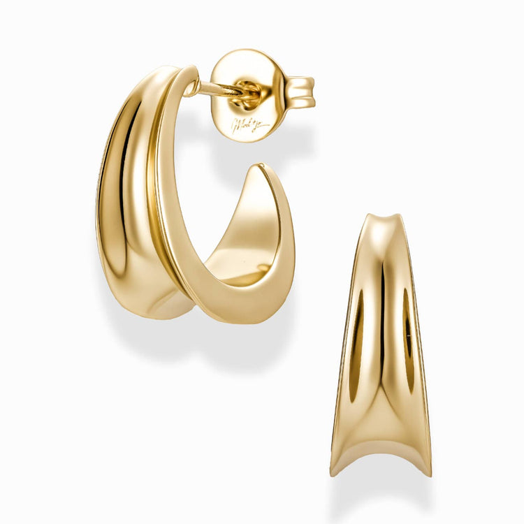 Mod + Jo Petite Valen Tapered Hoops