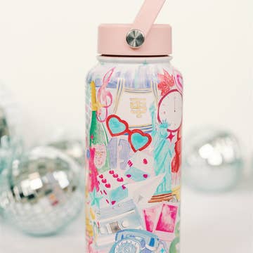 Icons Insulated Water Bottle 32oz