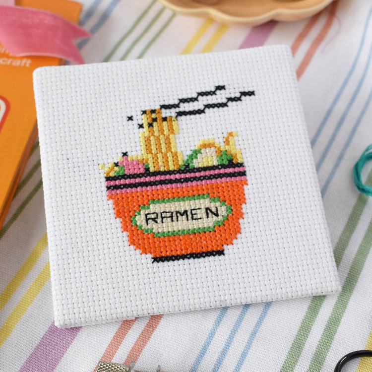Ramen Mini Cross Stitch Kit