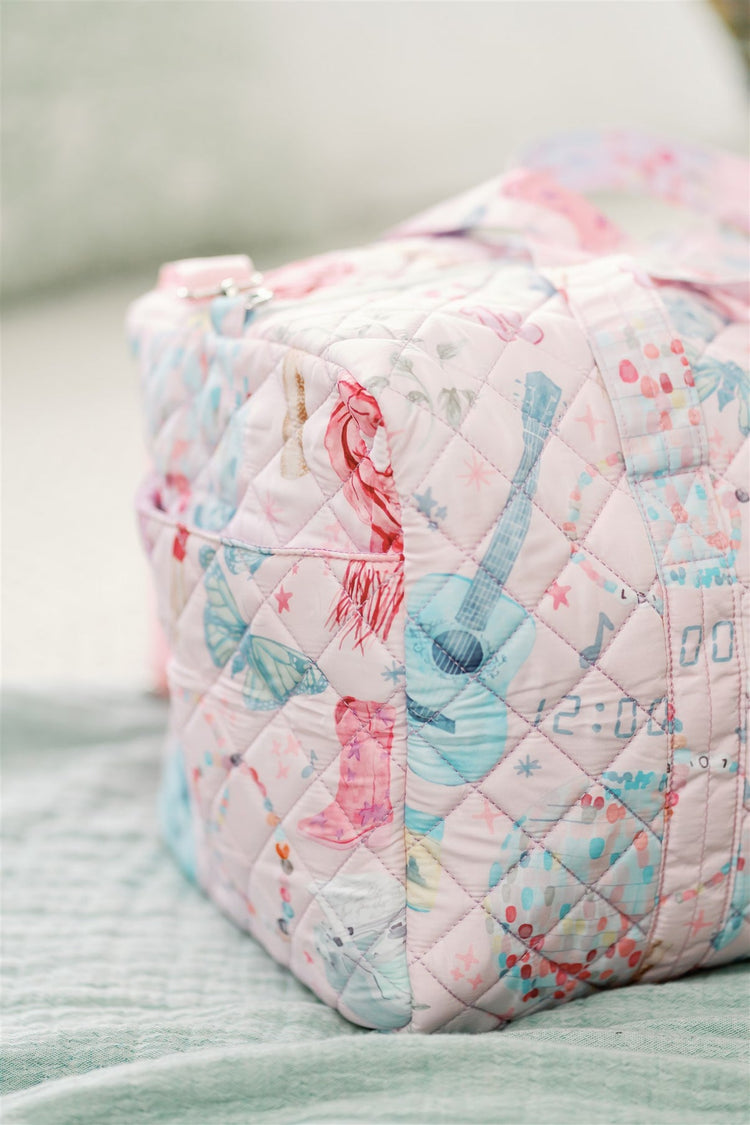 Icons Quilted Duffle Bag