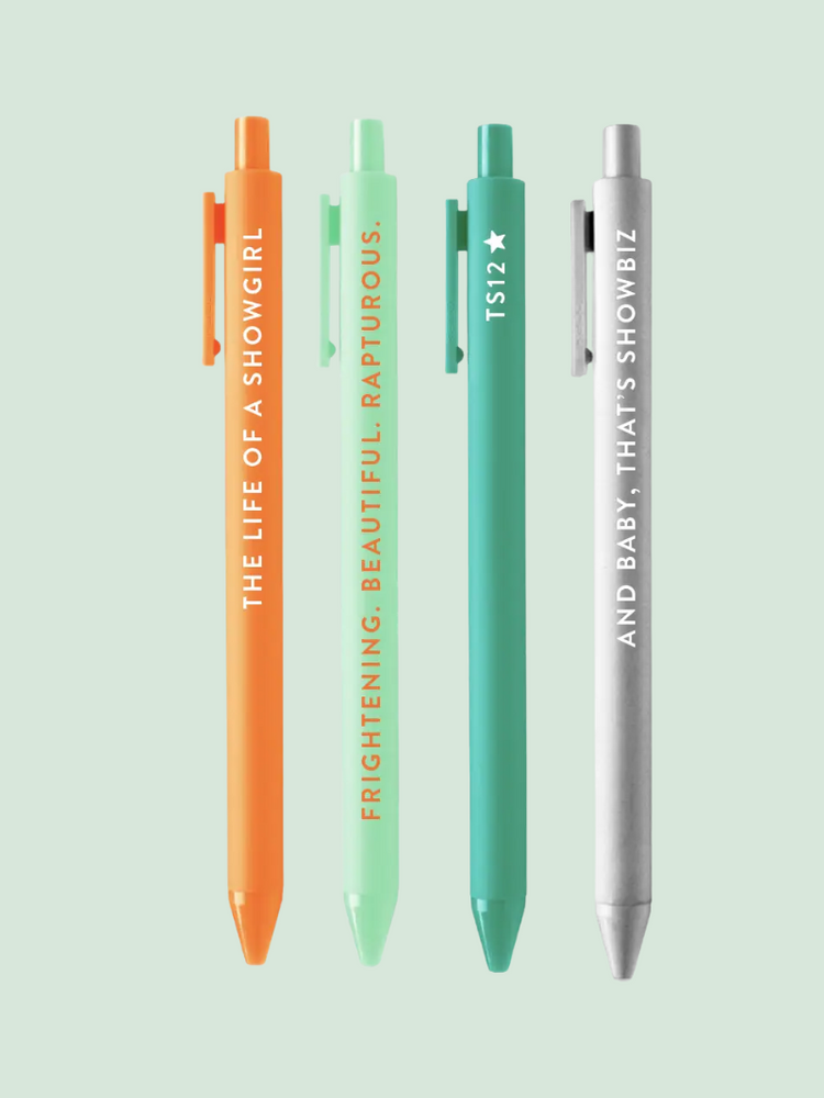 Showgirl Pen Set