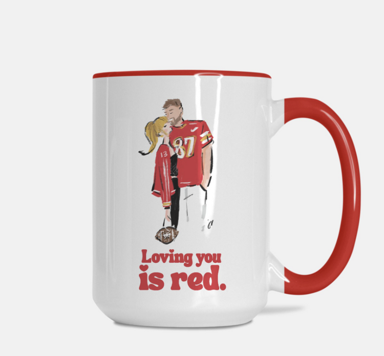 Loving You is Red Mug
