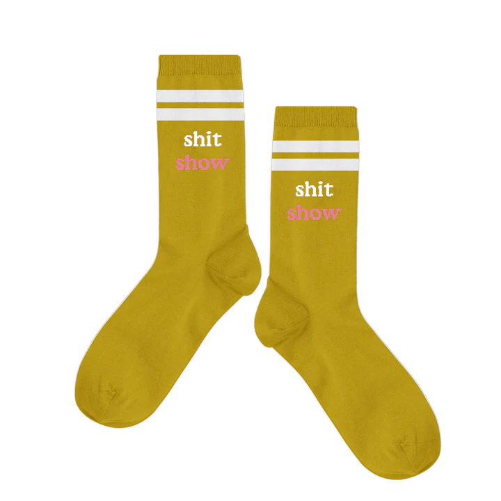 Talking Out of Turn Socks