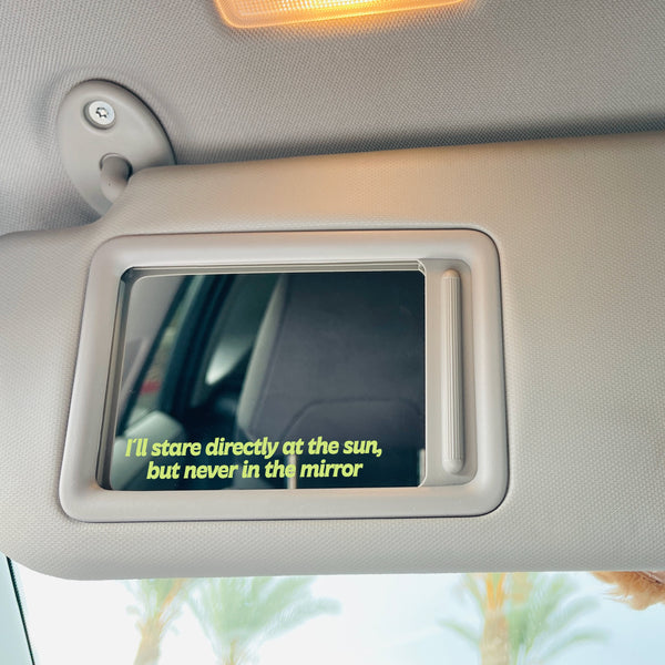 Sun & Anti-Hero Duo Mirror/Window Cling