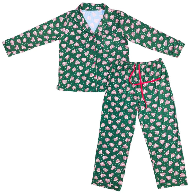 Tree Treats Women's Bamboo Pajama Set