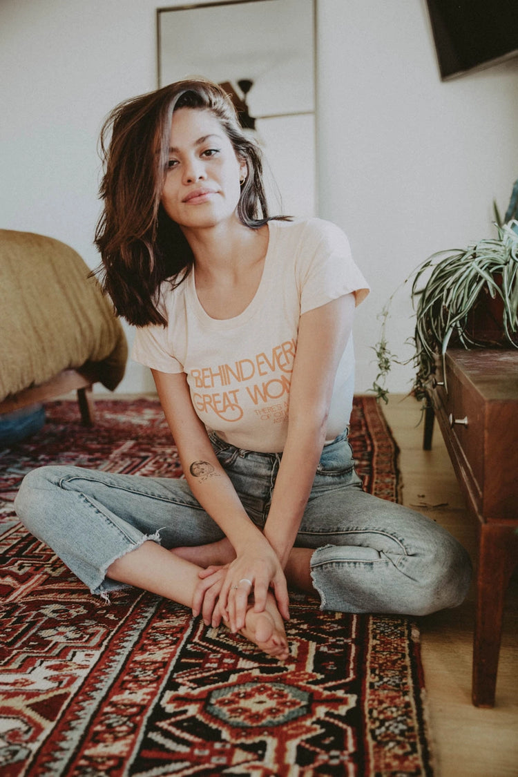 Behind Every Great Woman Tee