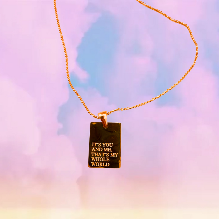 You and Me World Necklace
