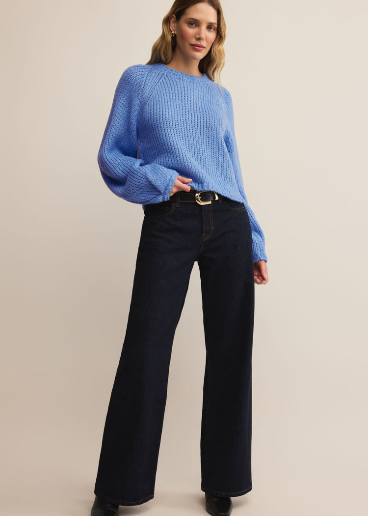 Z Supply Sheena Sweater in Serene Blue