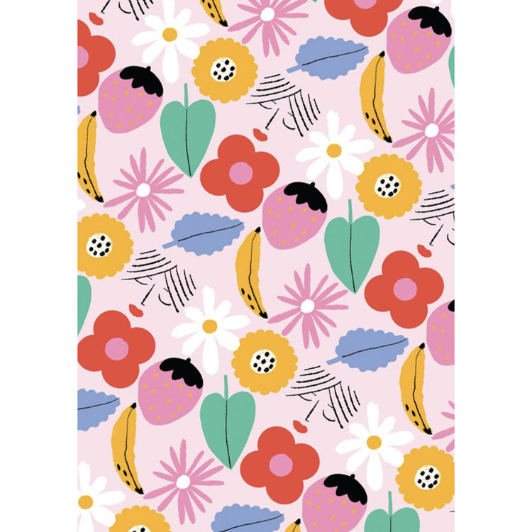 Perennials Rolled Gift Wrap
