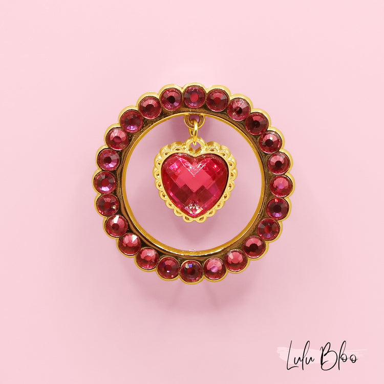 Lovely Heart Lapel Pin