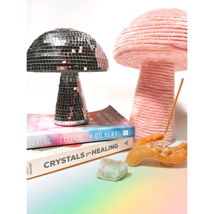 Silver Disco Mushroom