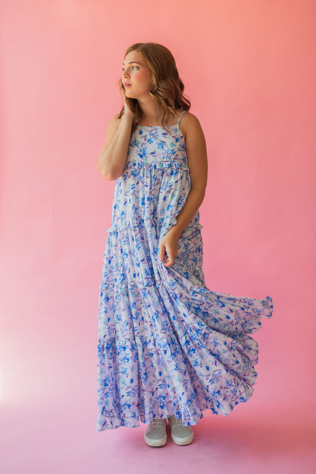 Floral Flowy Maxi Dress  Francis + Fern