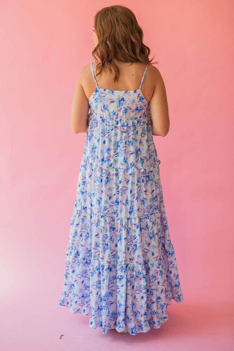 Floral Flowy Maxi Dress