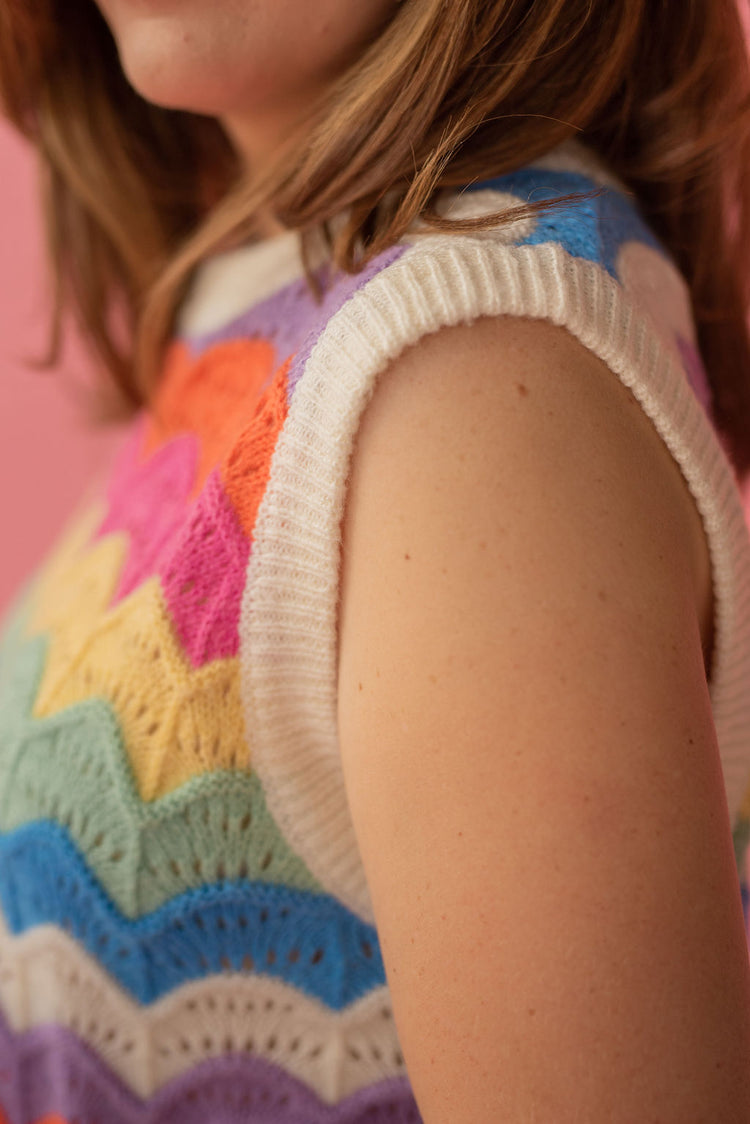 FRNCH Leana Knitted Sweater Tank