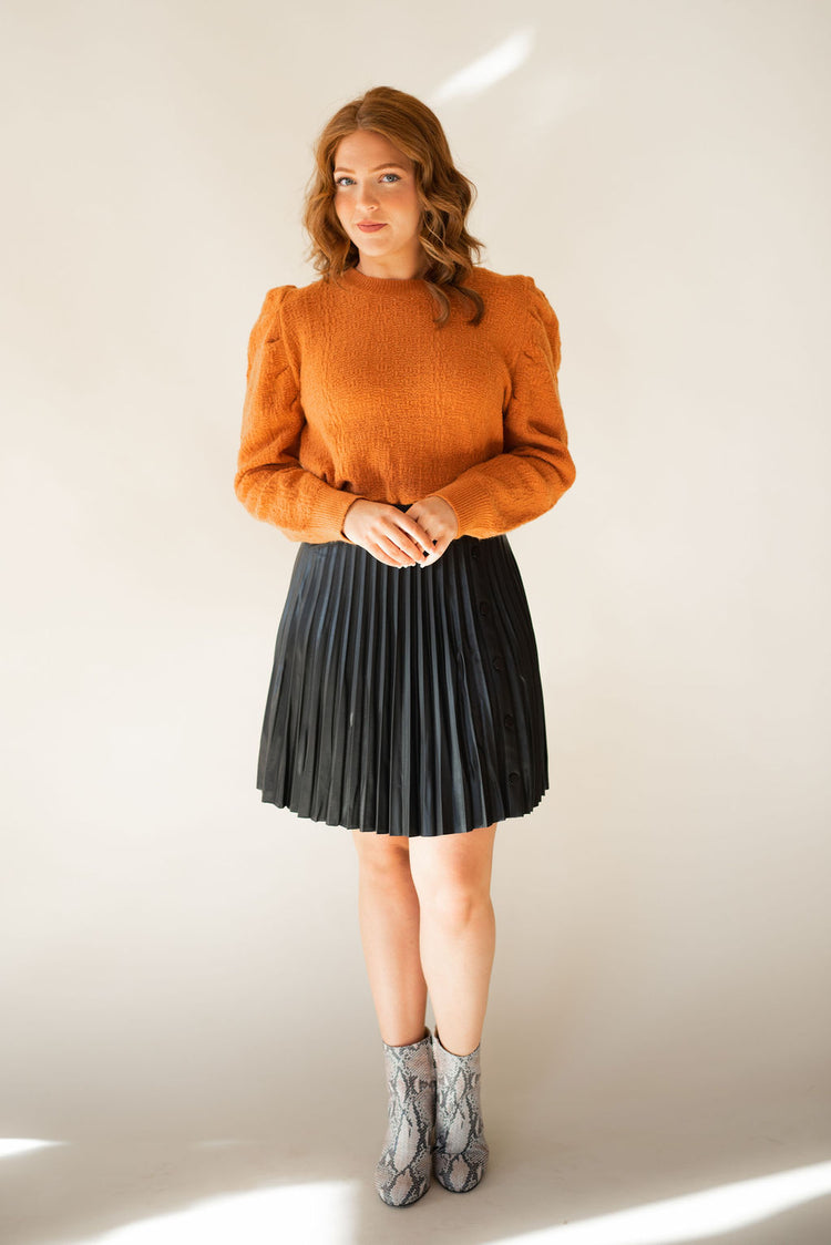 Molly Bracken Puff Sleeve Sweater