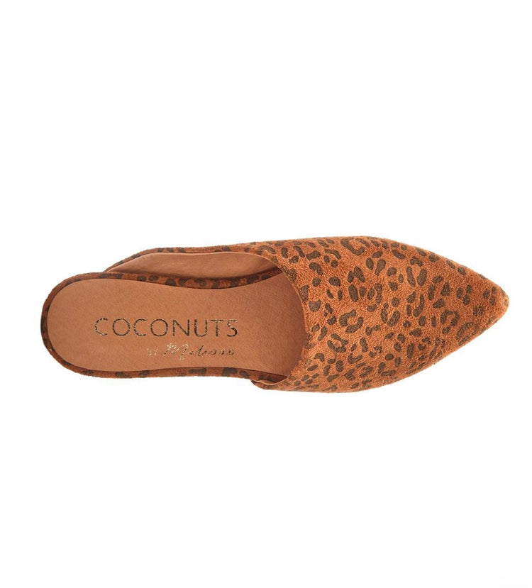 Matisse Xander Tan Leopard Slide