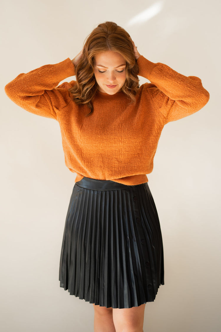 Molly Bracken Puff Sleeve Sweater