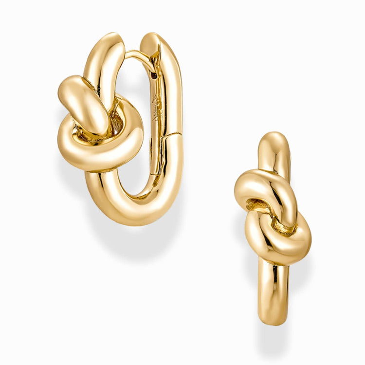 Karina Knot Hoops
