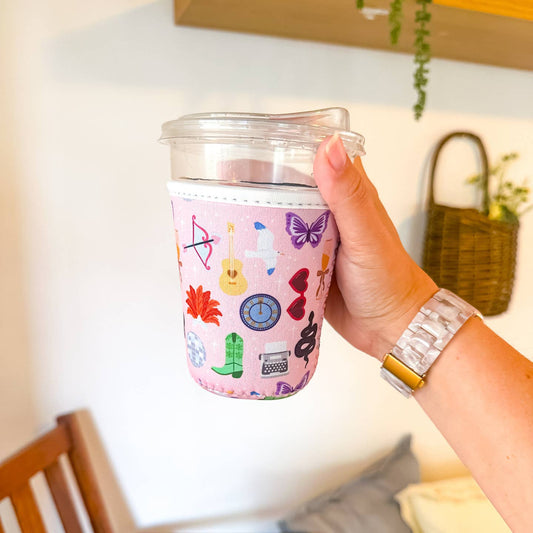 Eras Icons Reusable Coffee Sleeve