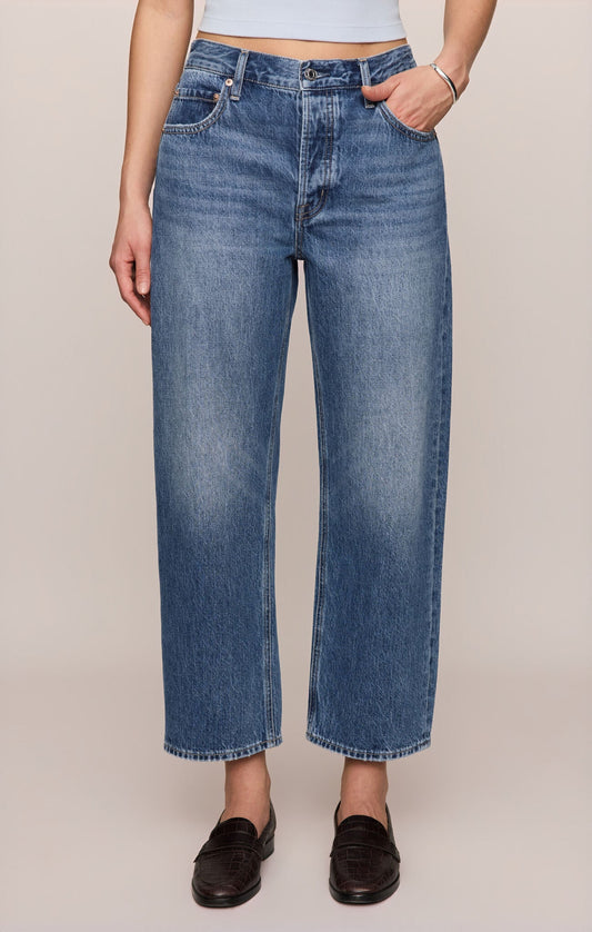 Z Supply Off Duty Bowed Ankle Breakpoint Jeans