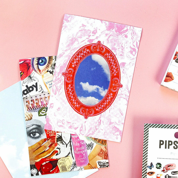 Pipsticks X Haricot Vert Daydreams Sticker Postcard Book