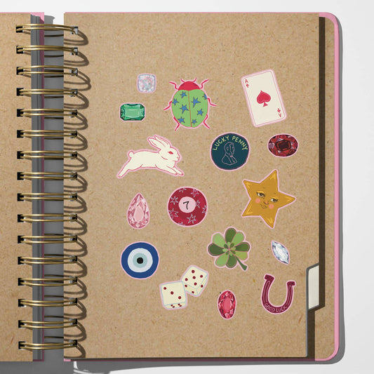 Lucky Girl Sticker Sheet