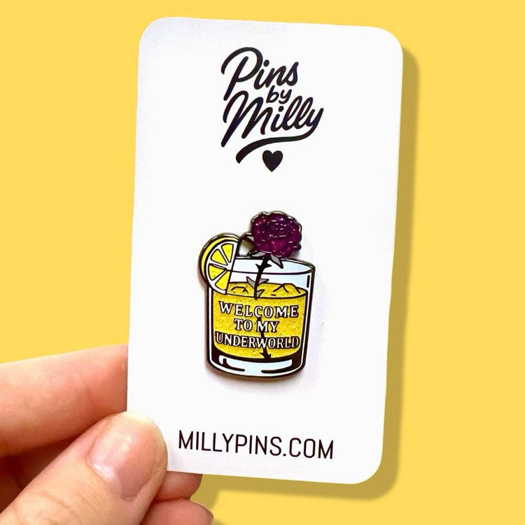 ‘Welcome To My Underworld’ Enamel Pin