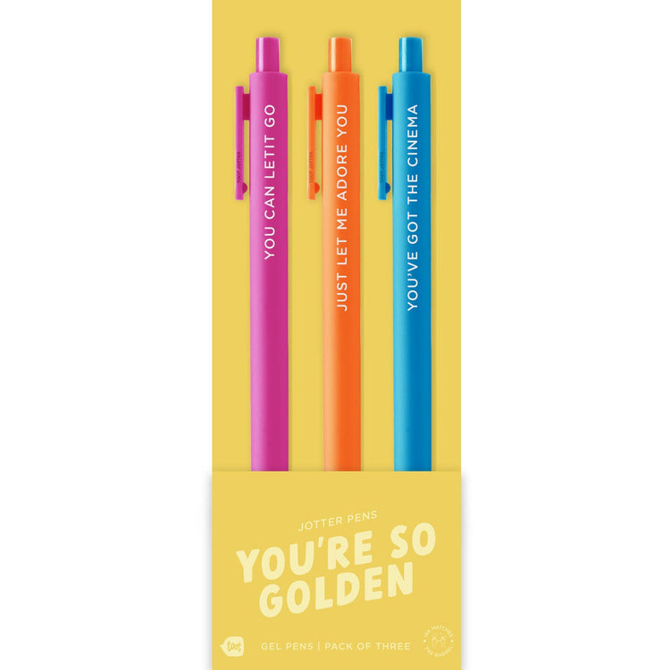You're So Golden Jotter Pen Set