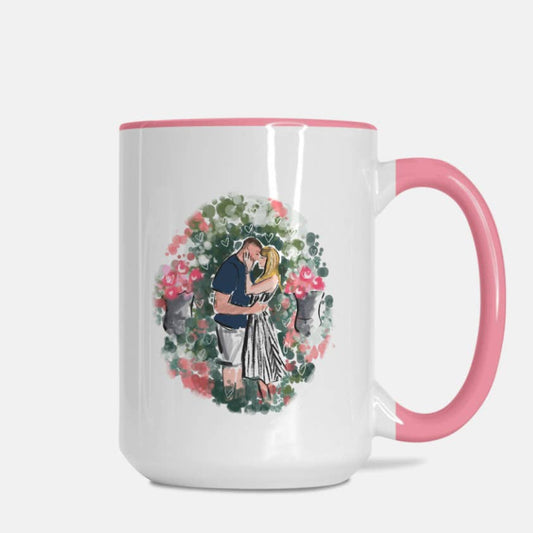 T & T Engaged Mug