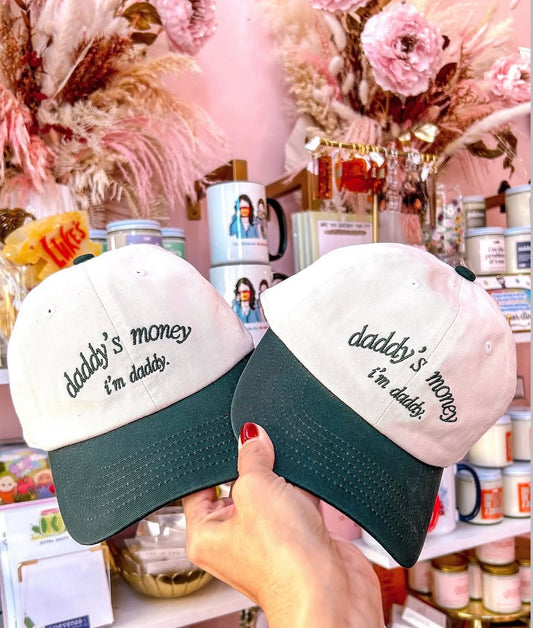 Daddy's Money Embroidered Hat