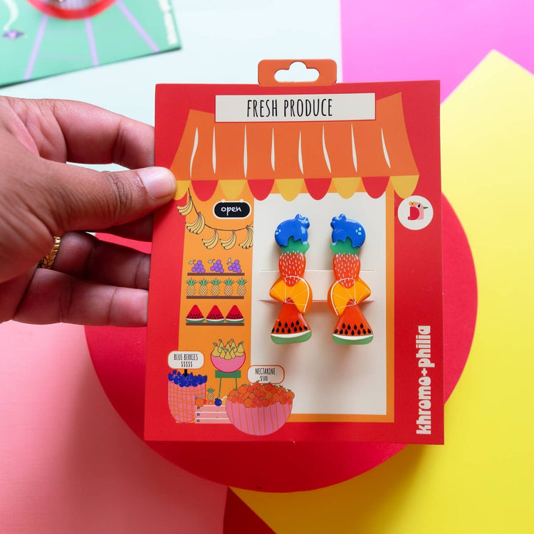 Fruit Skewer Hair Clip
