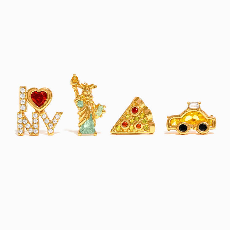 Big Apple Stud Earring Set