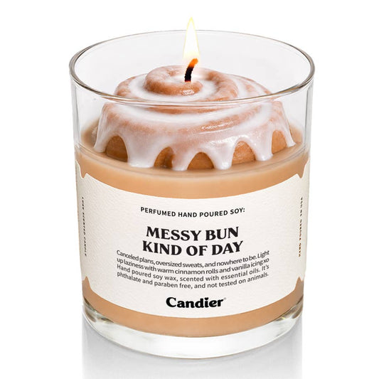 Messy Bun Candle