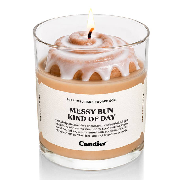 Messy Bun Candle