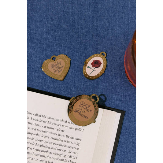 Magnetic Locket Bookmarks