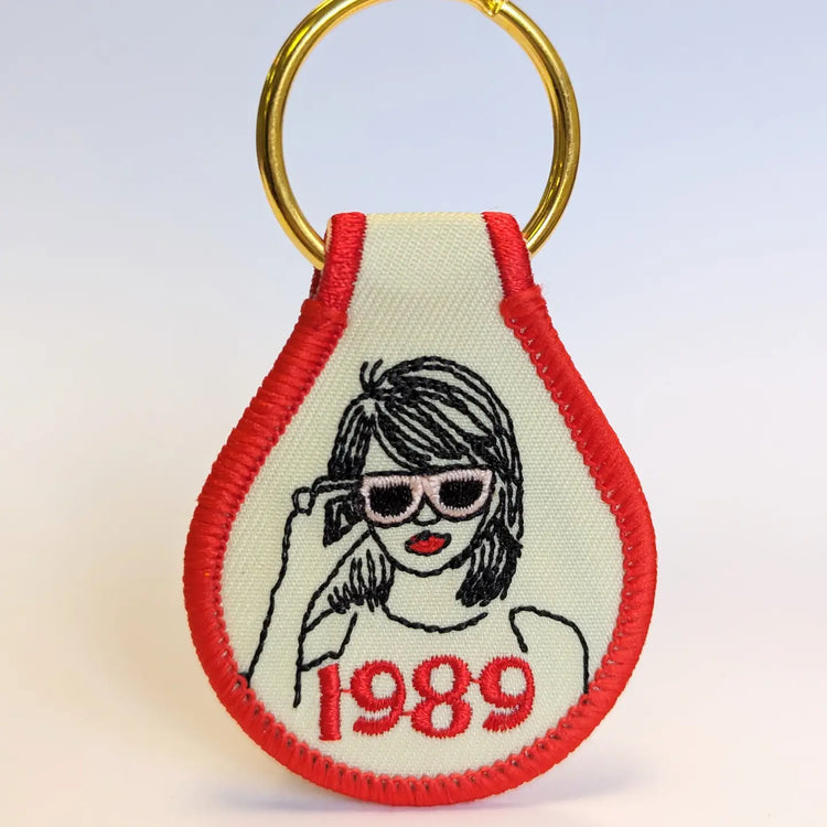 Embroidered Key Tags