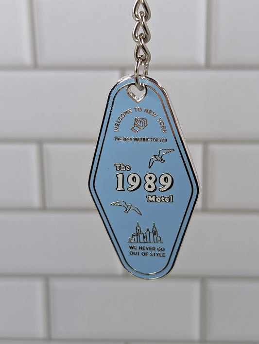 1989 Motel Keychain
