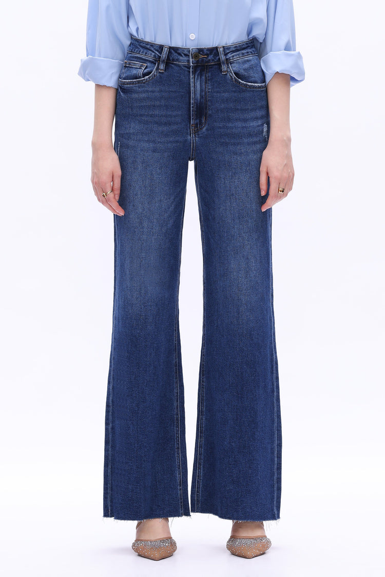 Bella High Rise Wide Leg Jeans