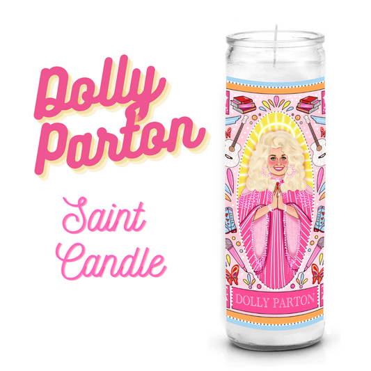 Dolly Parton Prayer Candle