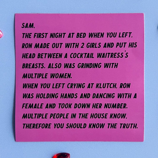 The Note Sticker