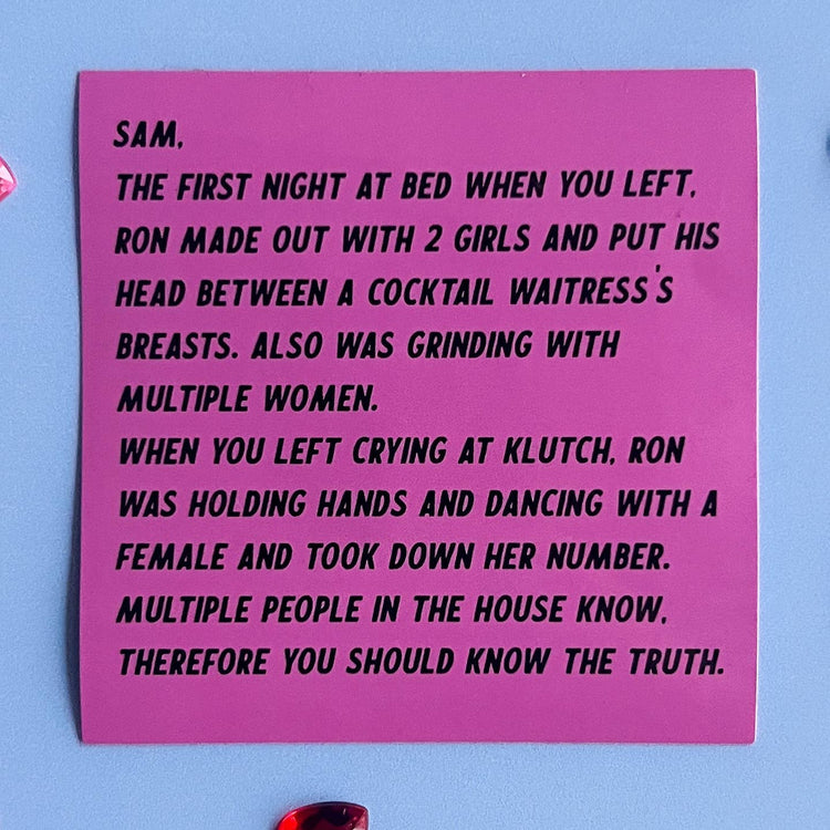 The Note Sticker