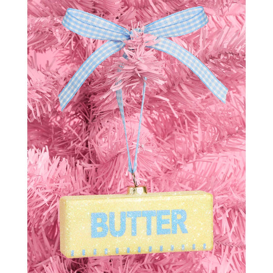 Glass Butter Ornament
