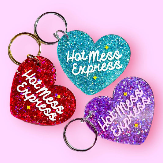 Hot Mess Express Keychain