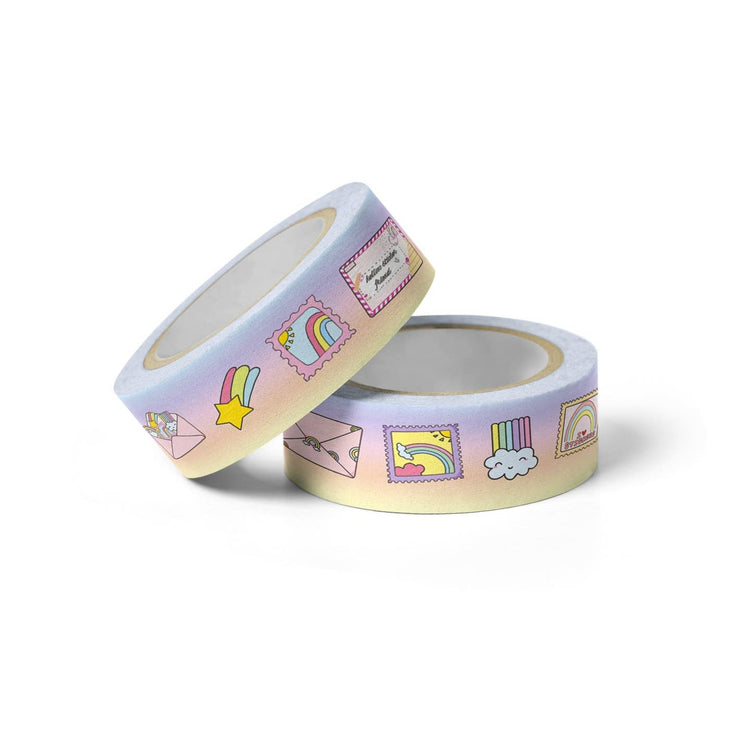 Happy Mail Frosted Glitter Washi Tape