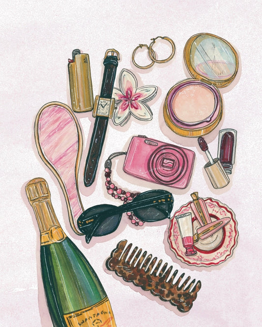 Girls Getting Ready Fine Art Print